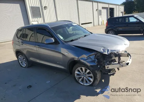 2016 BMW X3 Sdrive28I z USA, uszkodzony, nr VIN 5UXWZ7C59G0R33162